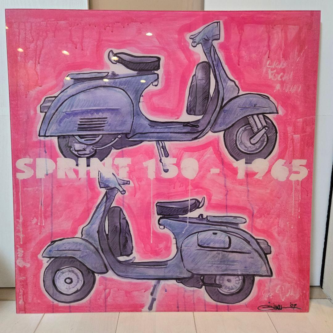 ベスパ SPRINT 150 - 1965 アートパネル