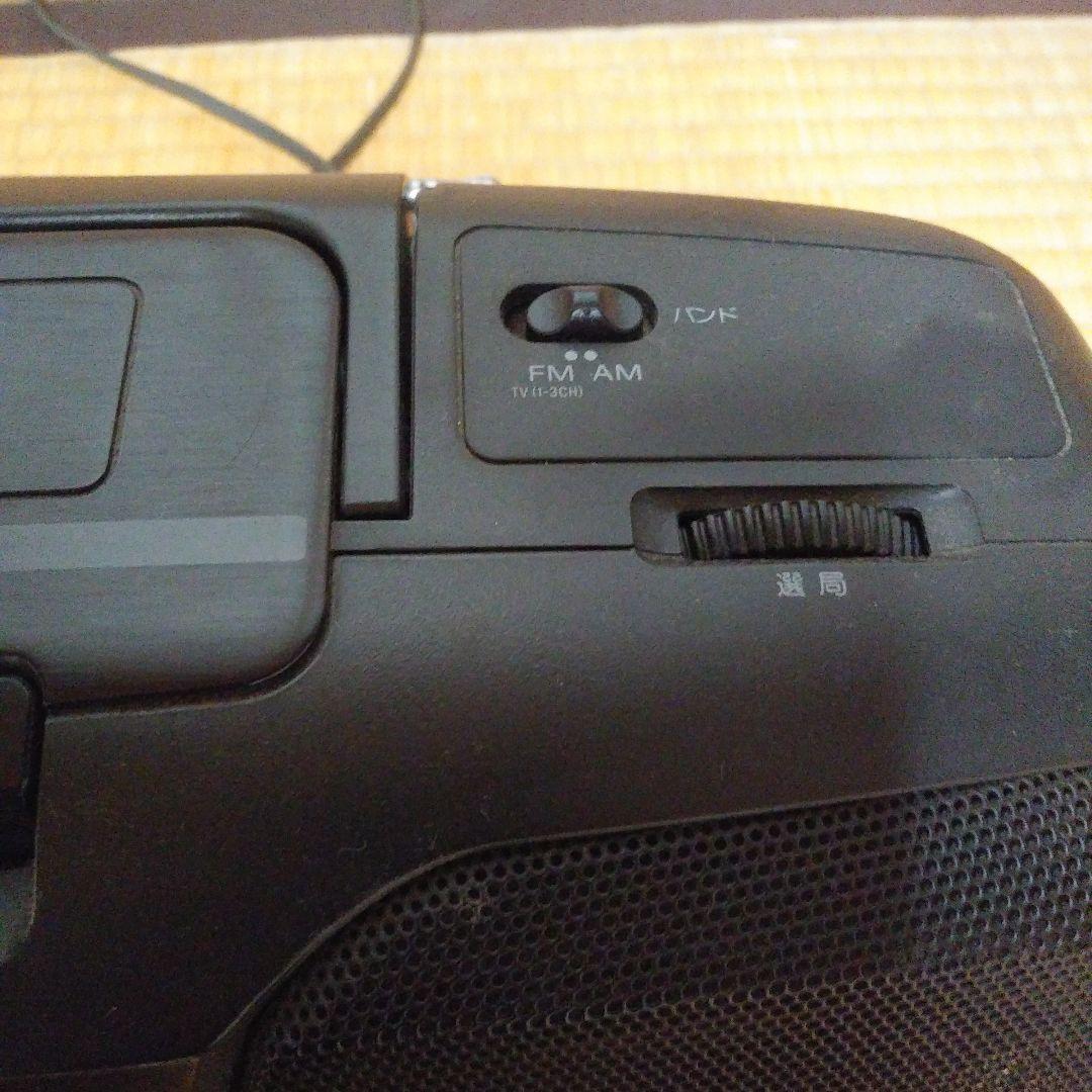 【ソニー】ラジオカセット　レトロ