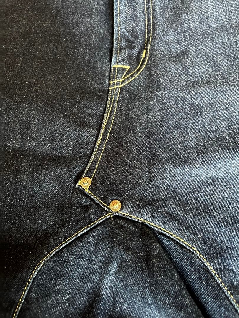 送料無料　GANRYU ガンリュウ　サルエルデニムパンツ