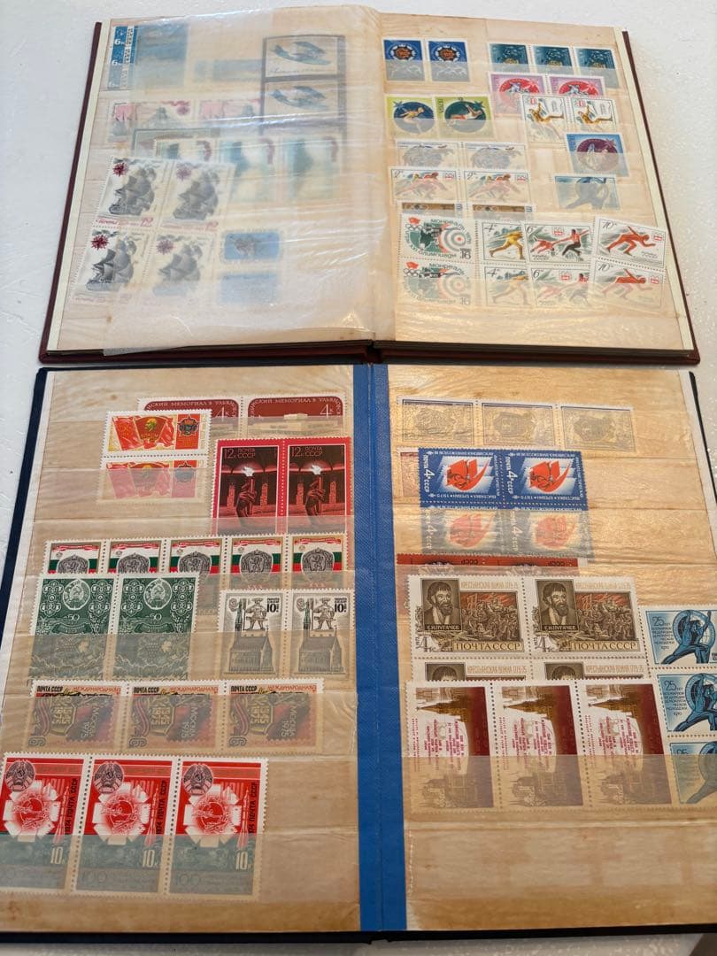 外国切手　ロシア　ソ連など　全て未使用　まとめ売り