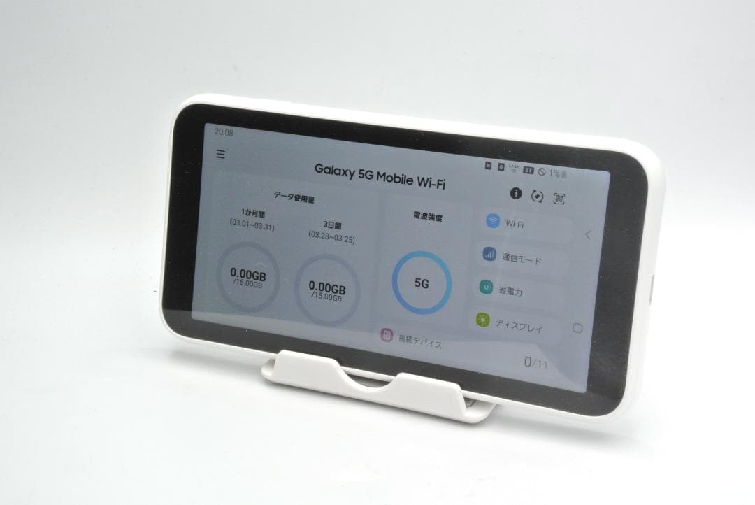 Galaxy 5G Mobile Wi-Fi SCR01 SIMフリー ⑤