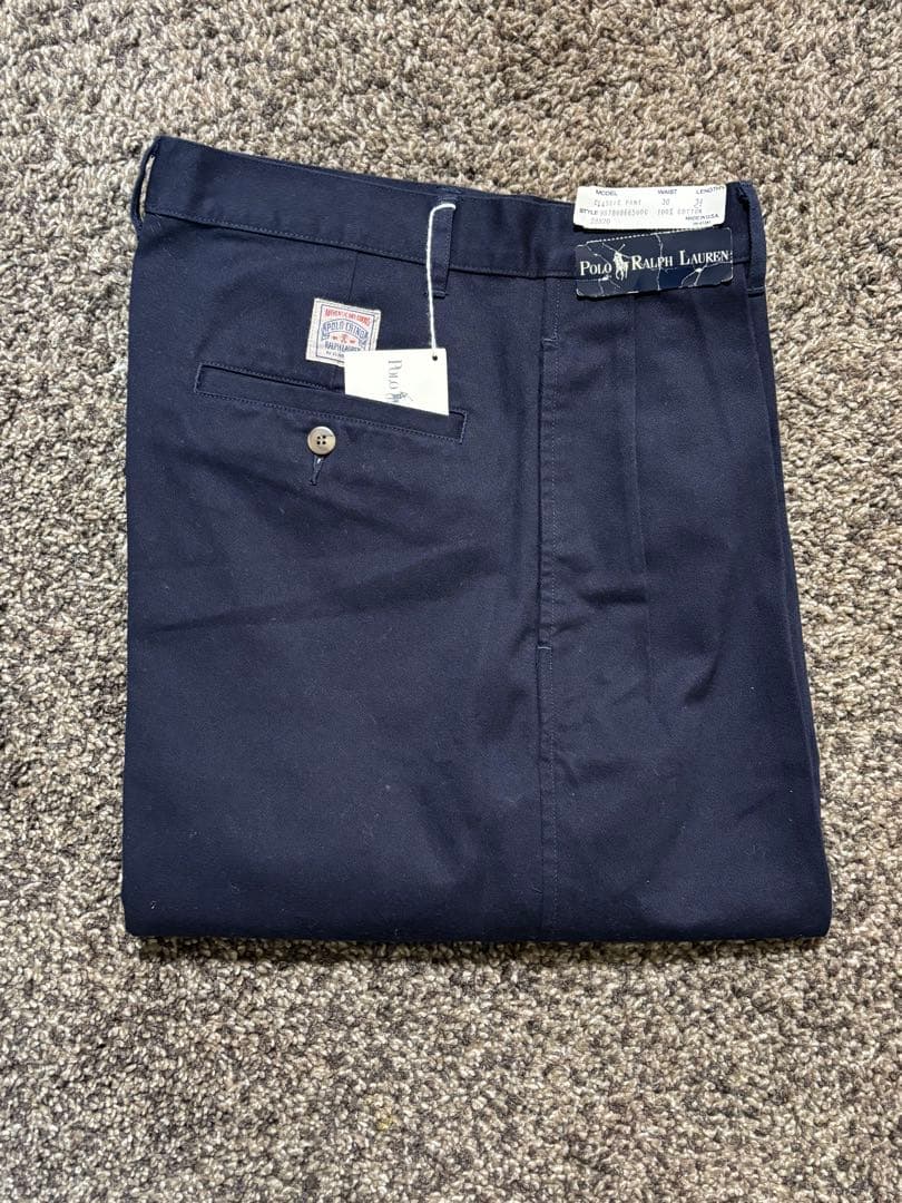 Polo Ralph Laurenチノパン　USA製デッドストック