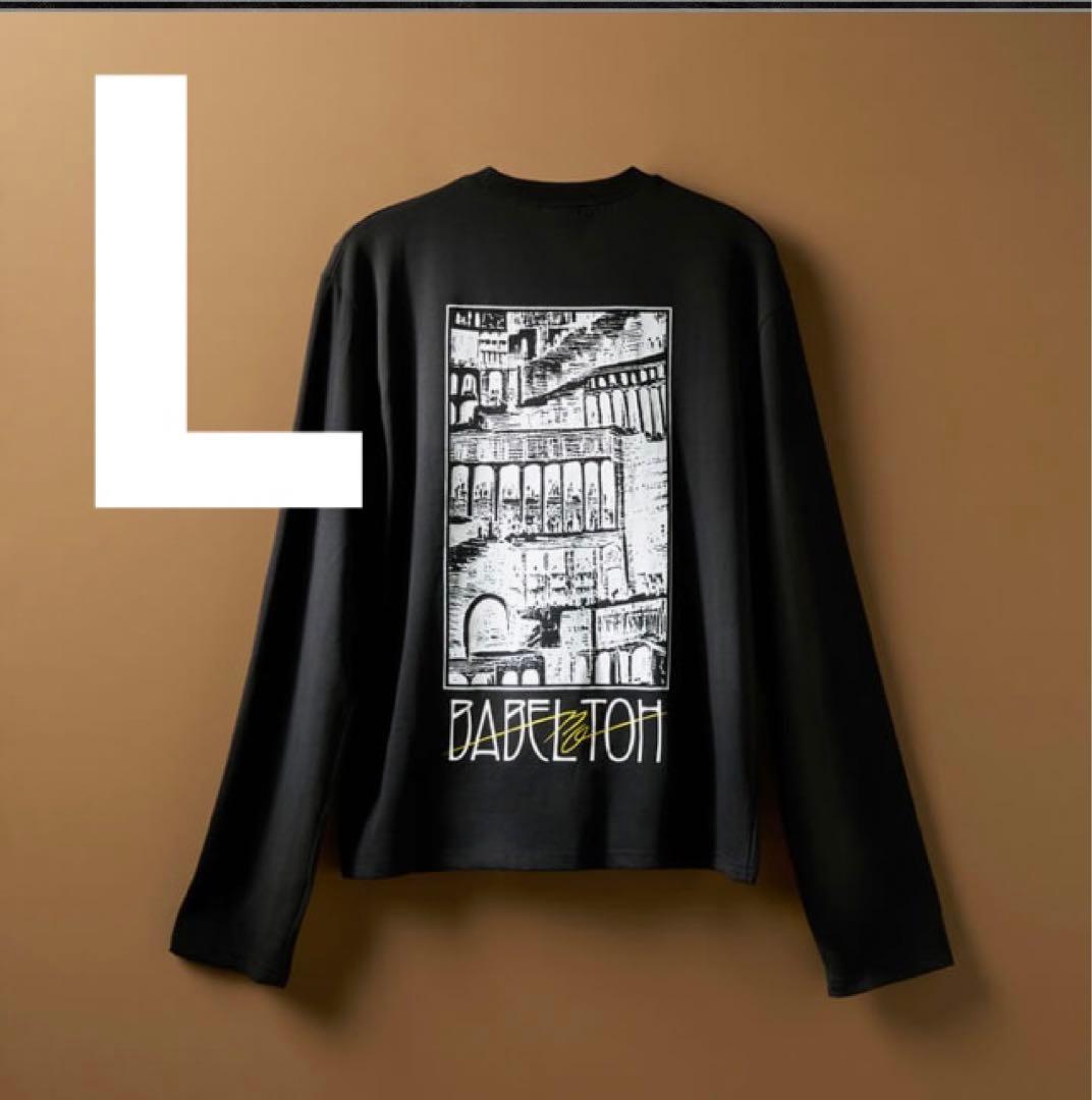 新品未開封　バベルの塔 ミセス ロングスリーブTシャツ Lサイズ