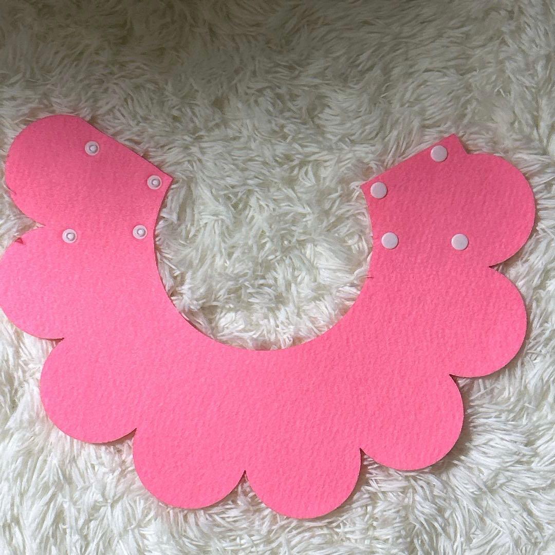 猫 犬 エリザベスカラー やわらかい フェルト ピンク 子猫 子犬 爪切り