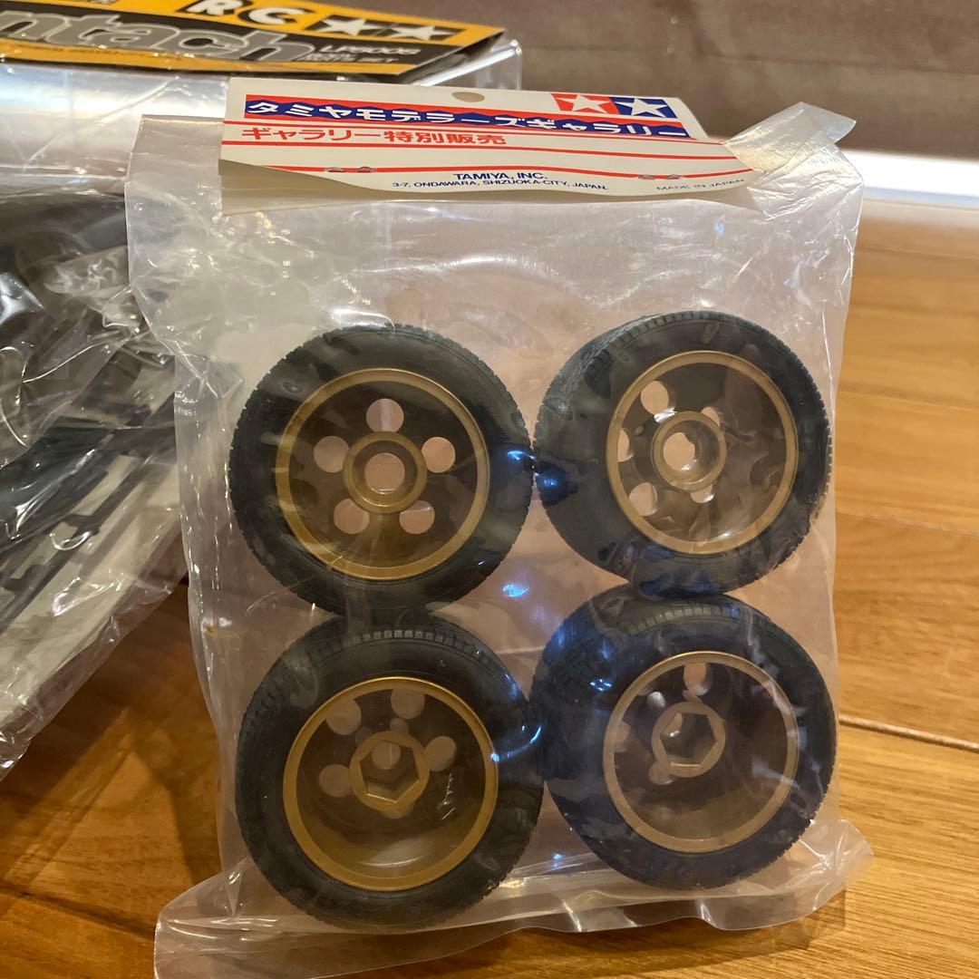 【限定】タミヤ ブラックカウンタック LP500S ボディパーツ+タイヤ セット