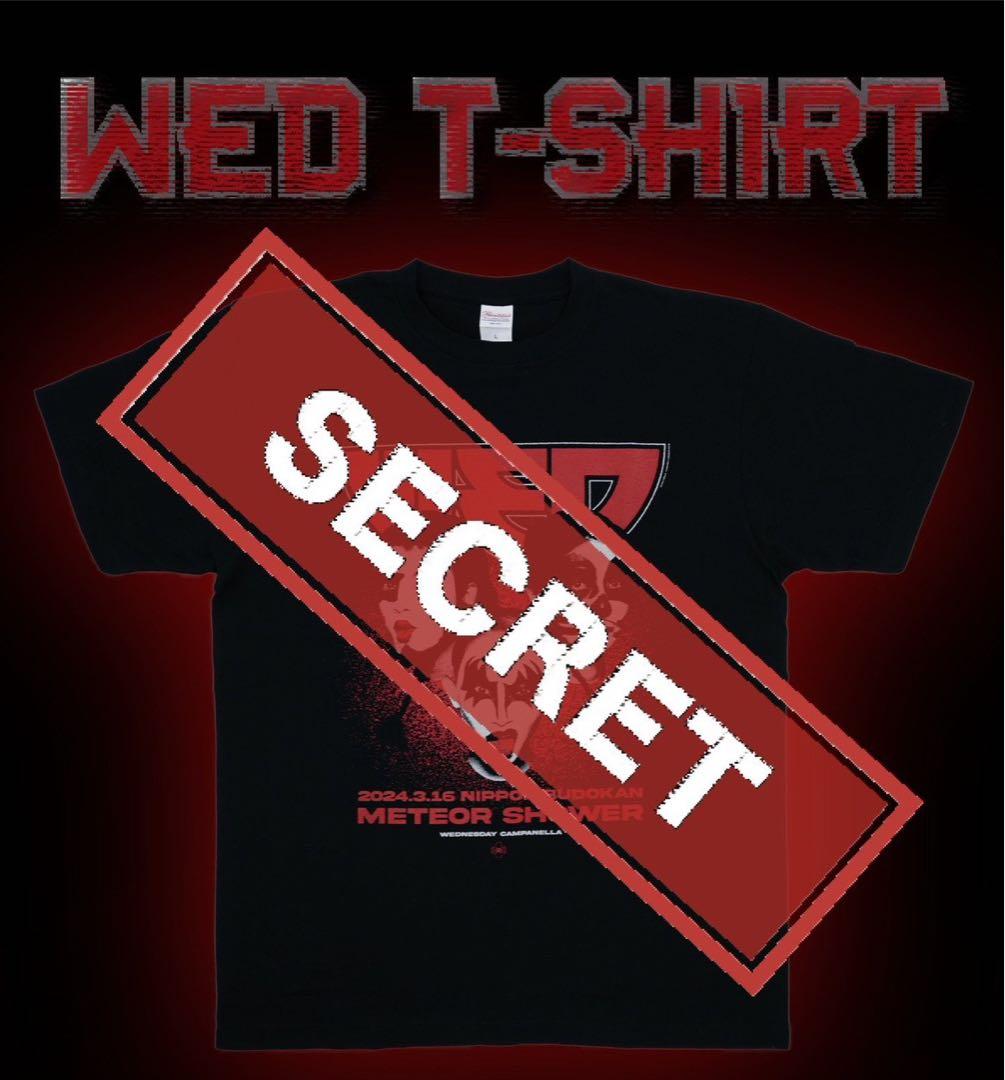 ◆限定品◆【未開封】【新品】水曜日のカンパネラ　シークレットTシャツ