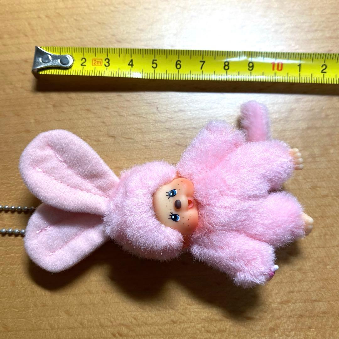 EXPO 愛・地球博　2005 モンチッチ　カラフルキーチェーン　ピンク