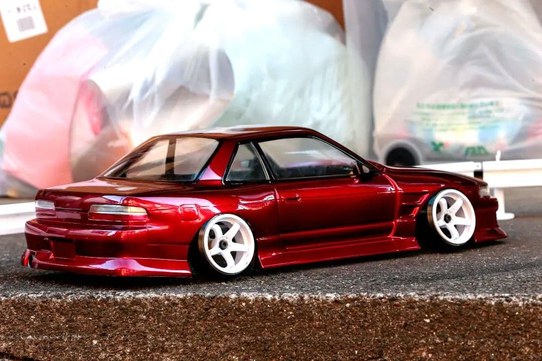 パンドラRC 日産 S13 シルビア BNスポーツ 塗装済みボディ