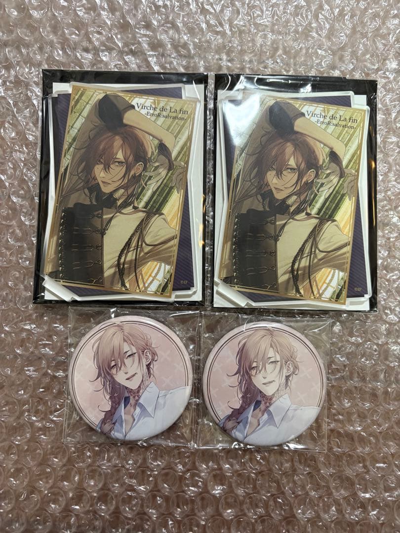 終遠のヴィルシュ　シアン　アクリルスタンド　缶バッジ