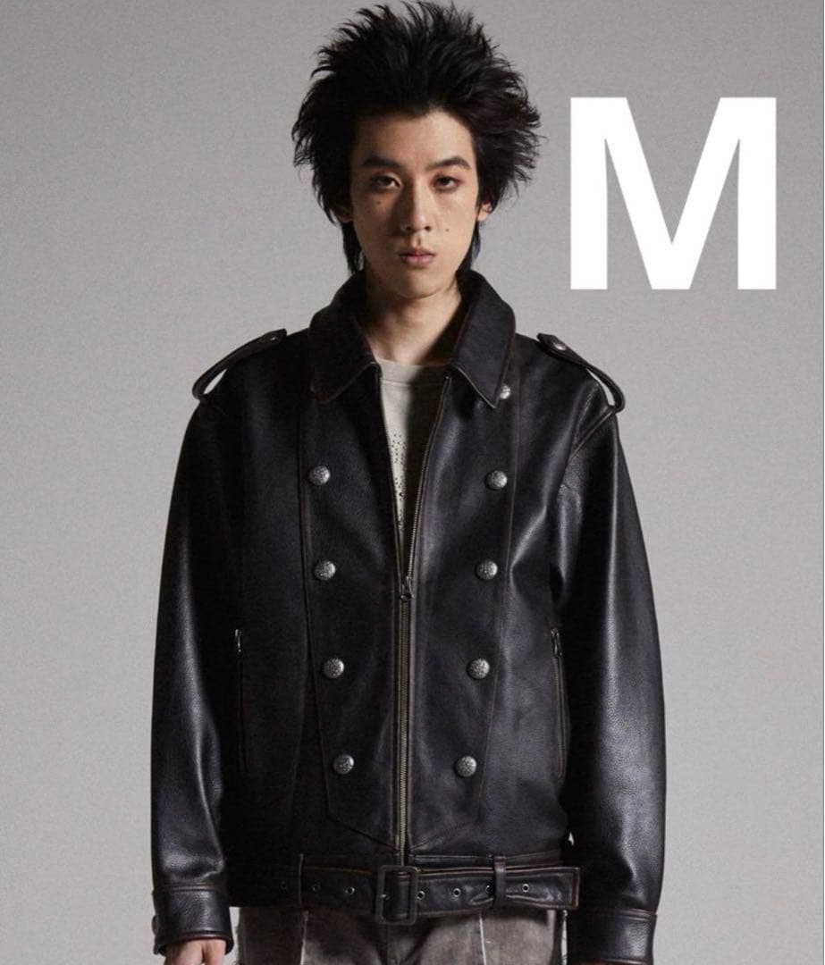 Grancy レザーブルゾン