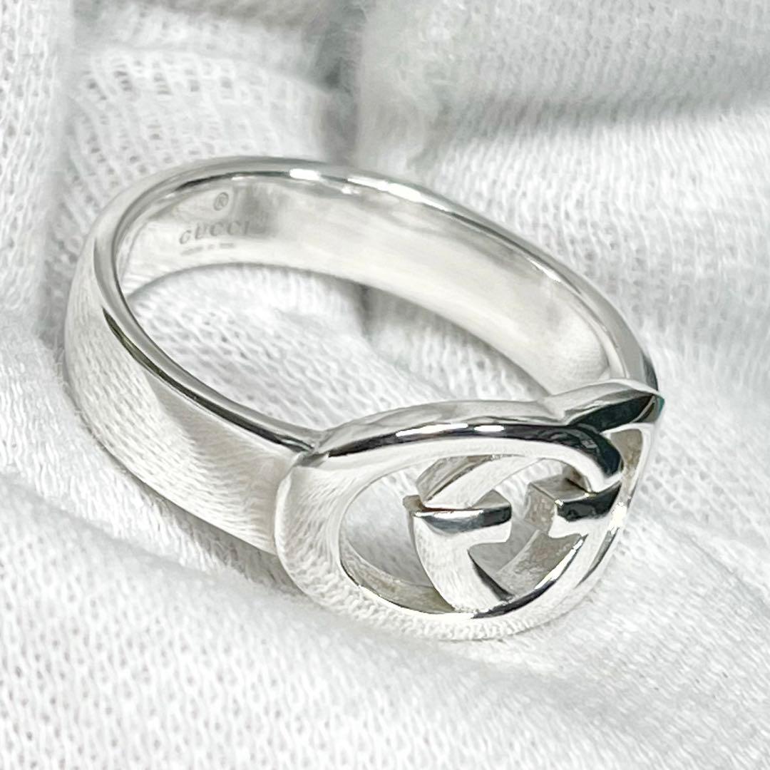 極美品‼️GUCCI 指輪　インターロッキングリング　20号