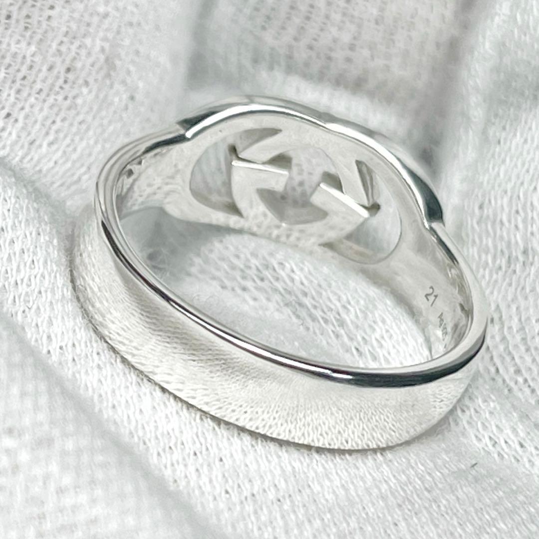 極美品‼️GUCCI 指輪　インターロッキングリング　20号