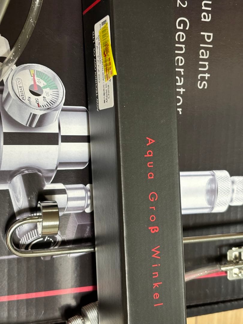 アクアプランツ　AGW CO2ジェネレーターシステム 化学式　ディフューザー付き