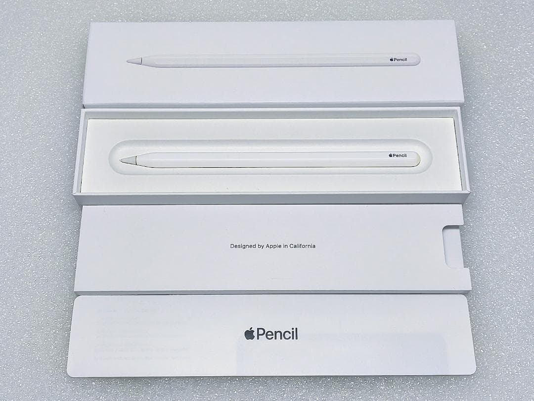 【動作確認済】Apple Pencil アップルペンシル 第2世代 筆圧検知