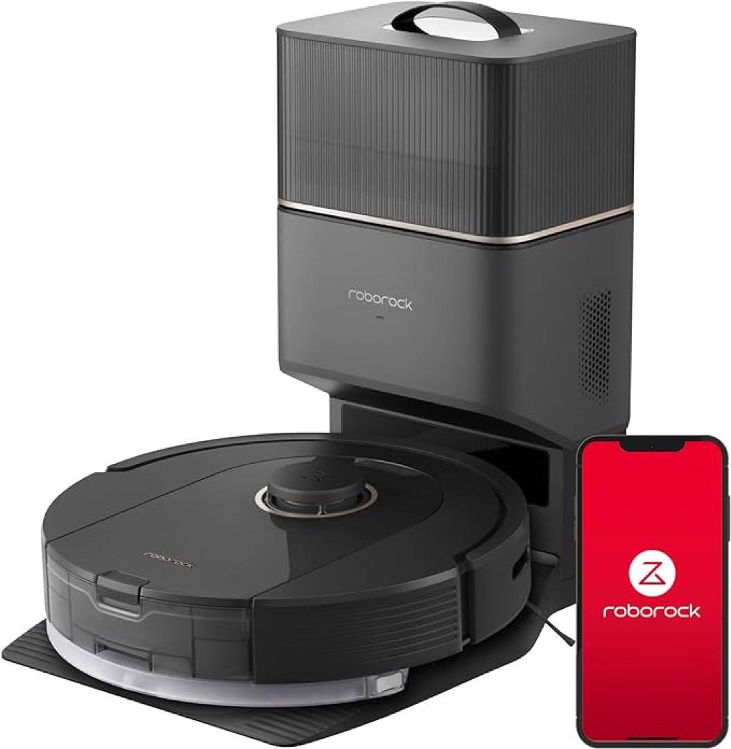✨ ロボロック Q5Pro+ 5500Pa 自動ゴミ収集 水拭き 強力吸引
