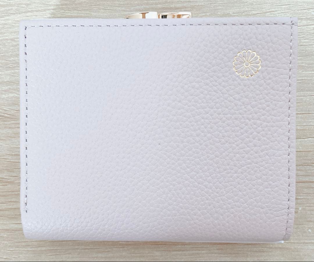 皇居　財布　二つ折り財布　ピンクベージュ 新品・未使用