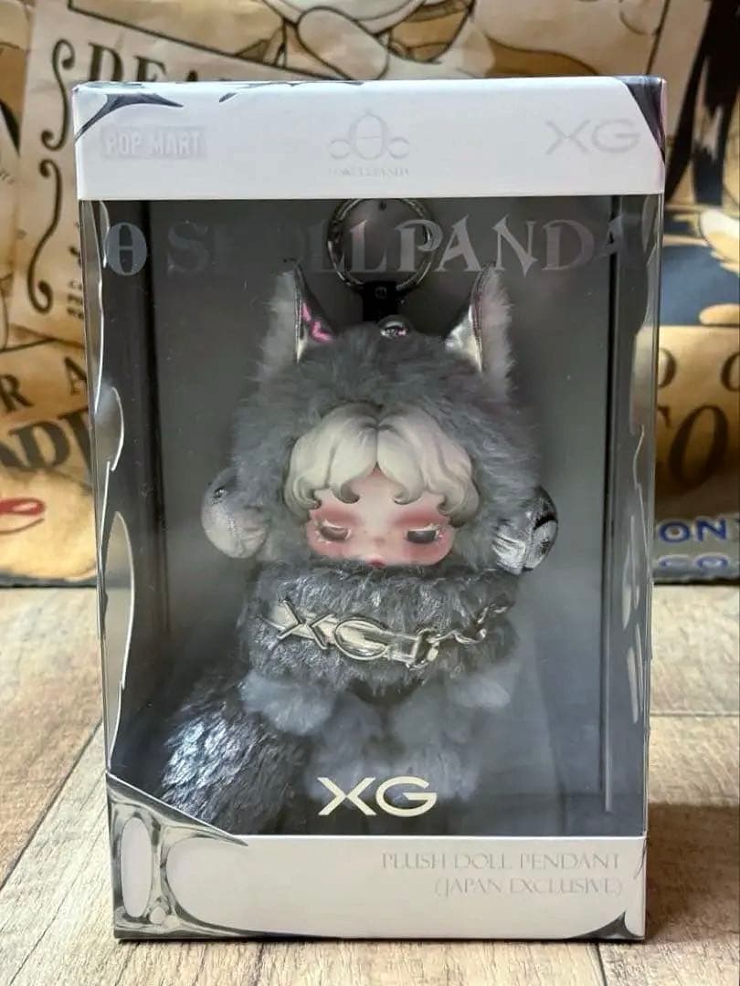 本物！正規品！SKULLPANDA XGコラボ ぬいぐるみペンダント 日本限定
