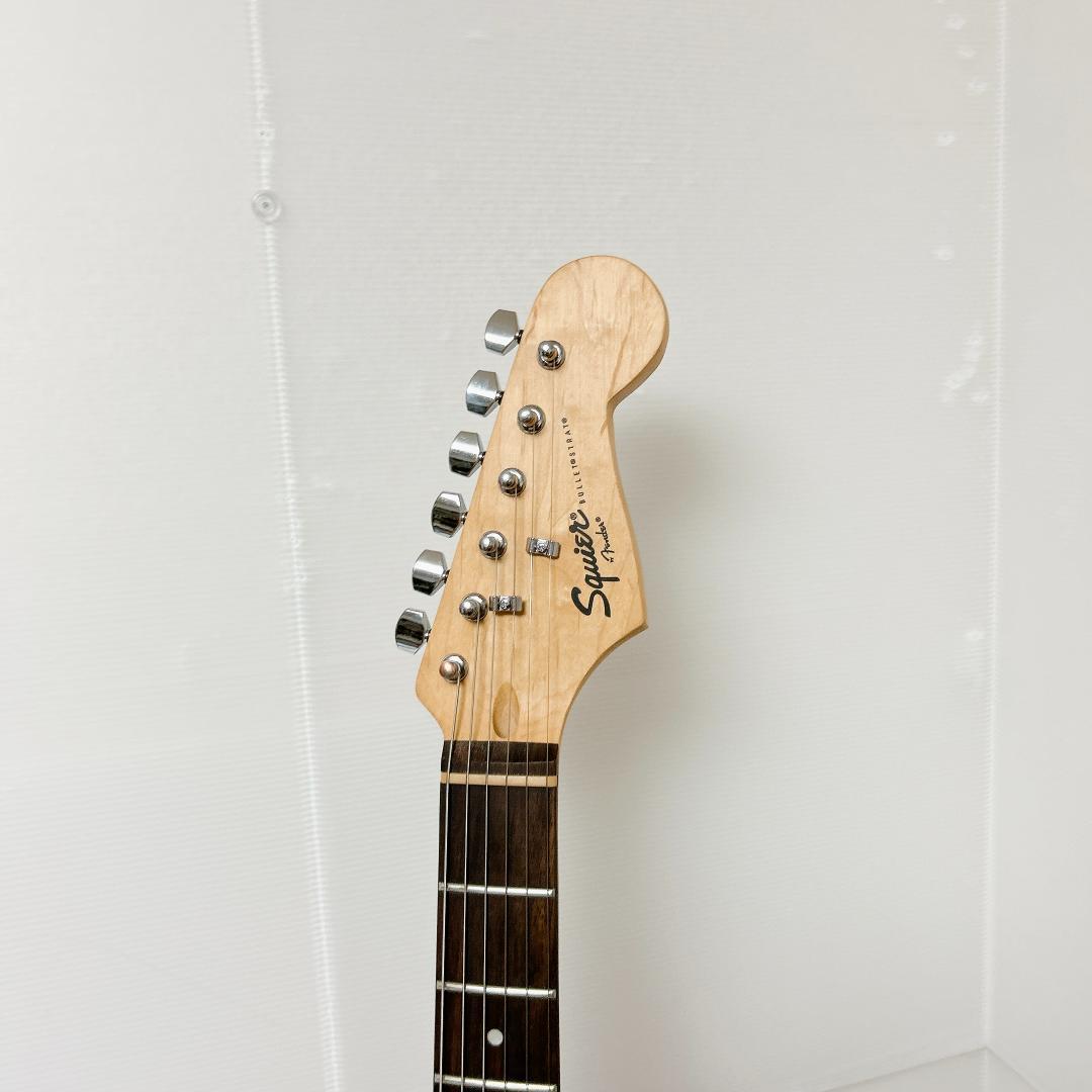 美品 Squier スクワイヤー ストラトキャスター バレット ブラック 黒