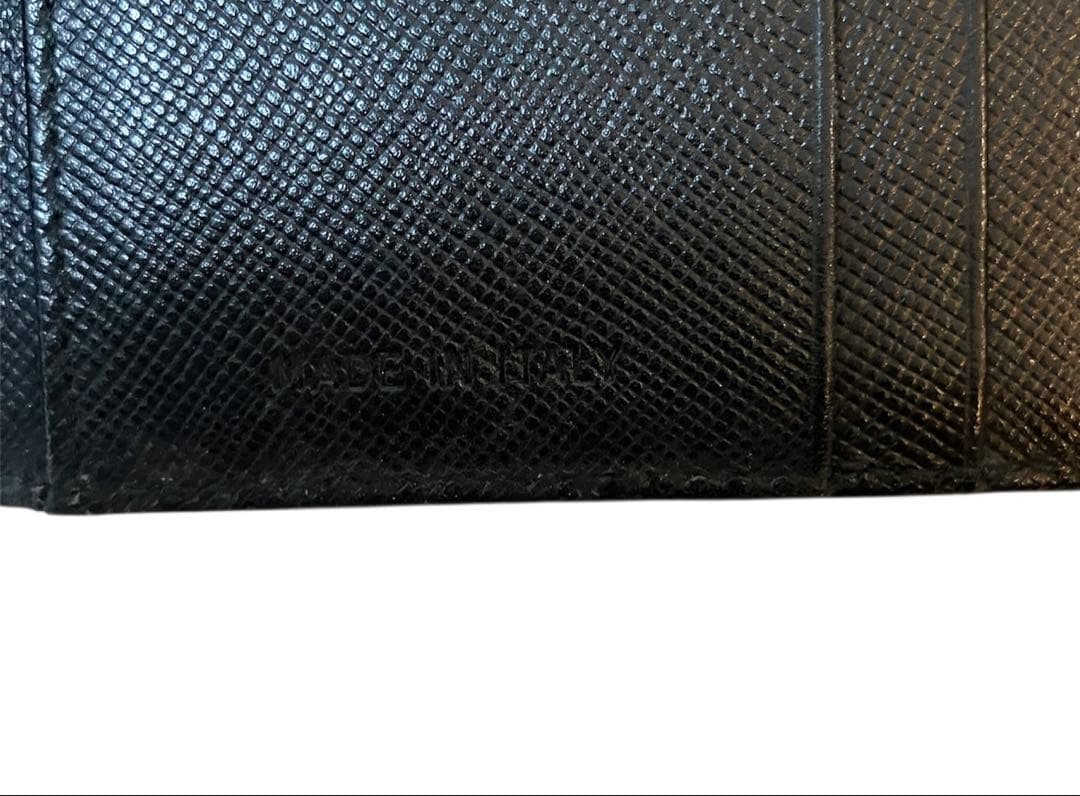 や*あ様 PRADA プラダ 三つ折り財布 ナイロン ブラック 正規品