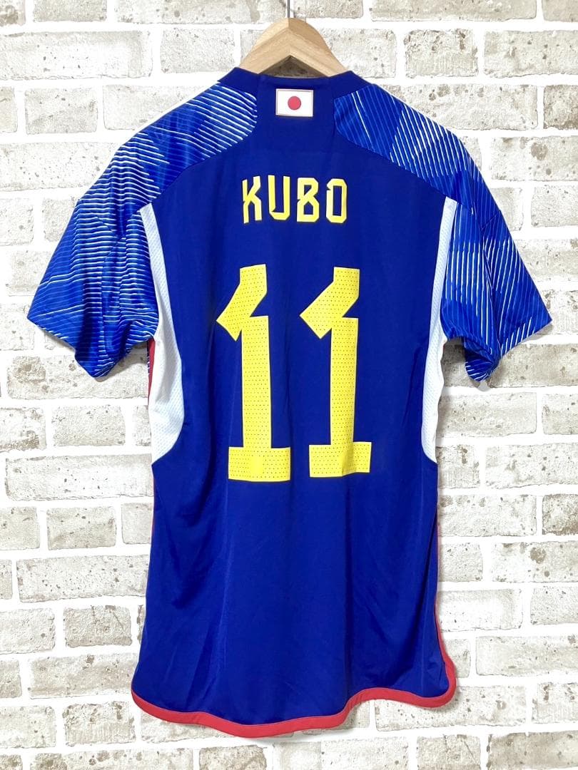 【24時間以内/匿名配送】日本代表 久保建英 オーセンティックユニフォーム XL