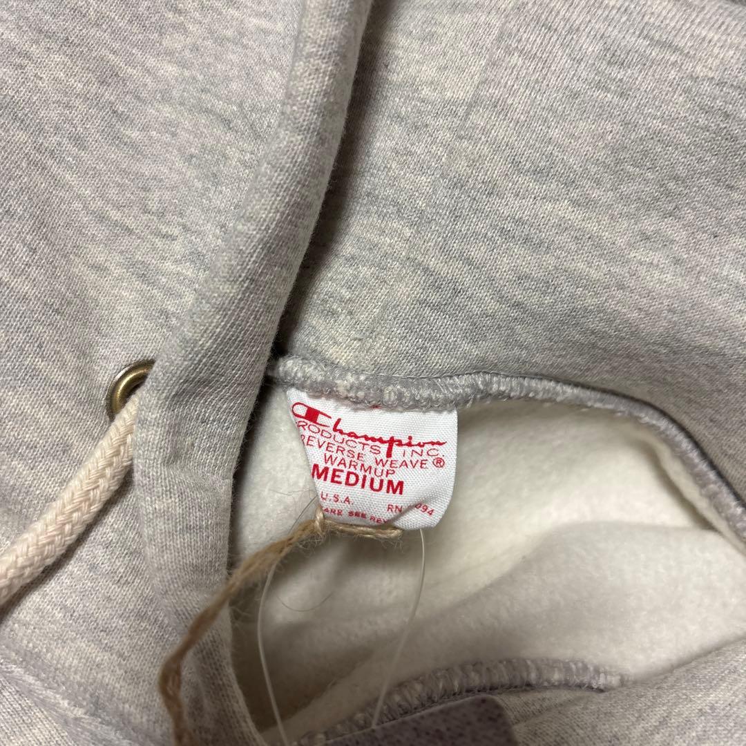 新品 チャンピオン USA製 復刻単色タグ リバースウィーブ スウェットパーカー