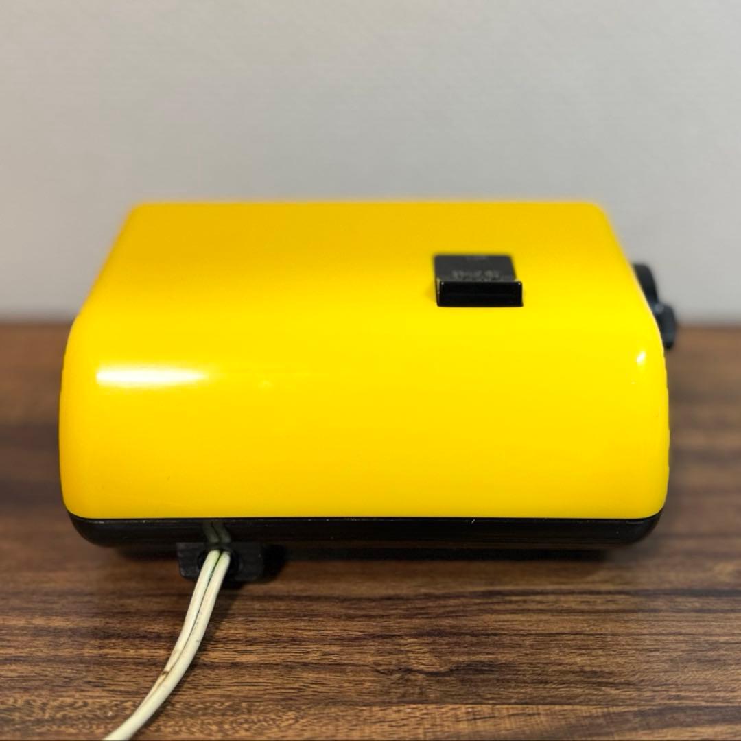 【整備済み・動作正常】CITIZENパタパタ時計 ハイリーフ・カーチス黄黒