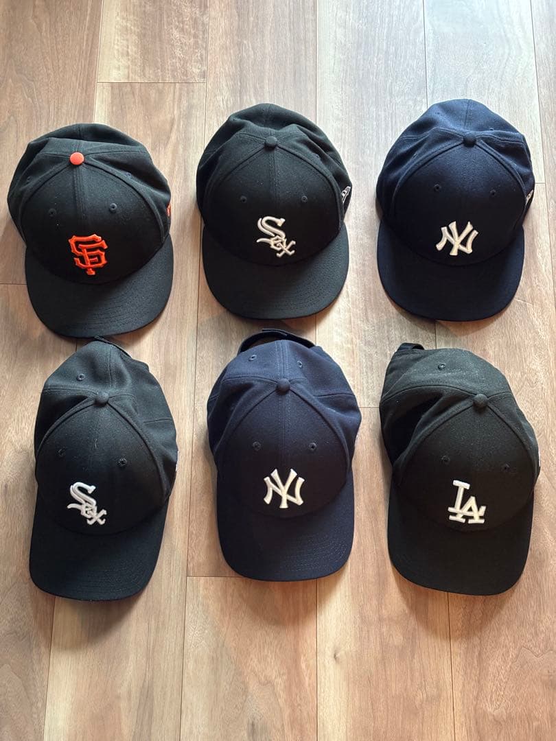 NEW ERA キャップ6点