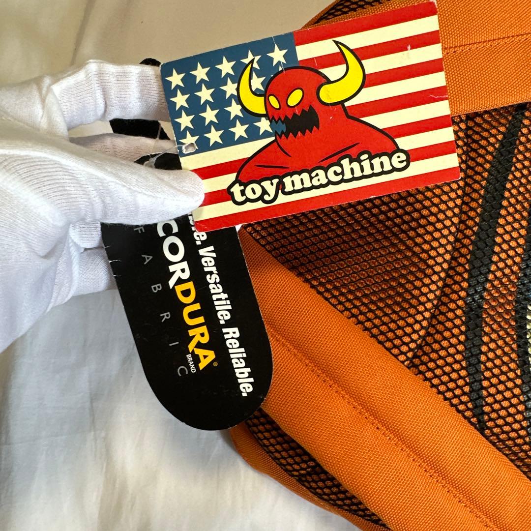 19年製　廃盤　 トイマシーン(TOY MACHINE) リュック オレンジ