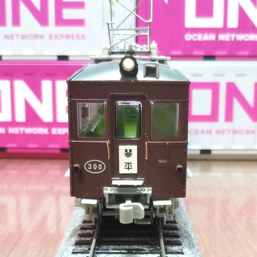 HOゲージ TOMIX HO-611 高松琴平電気鉄道 3000形 登場時塗装
