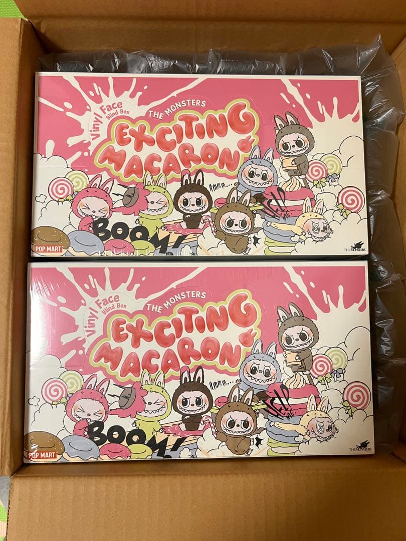 POPMART LABUBU ぬいぐるみ マカロン アソートボックス 国内正規品