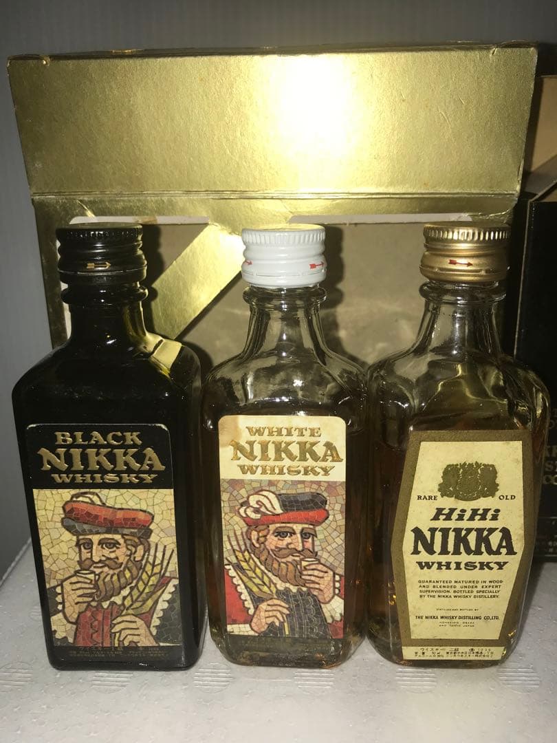 ミニボトルウイスキー　ニッカウイスキー　50ml