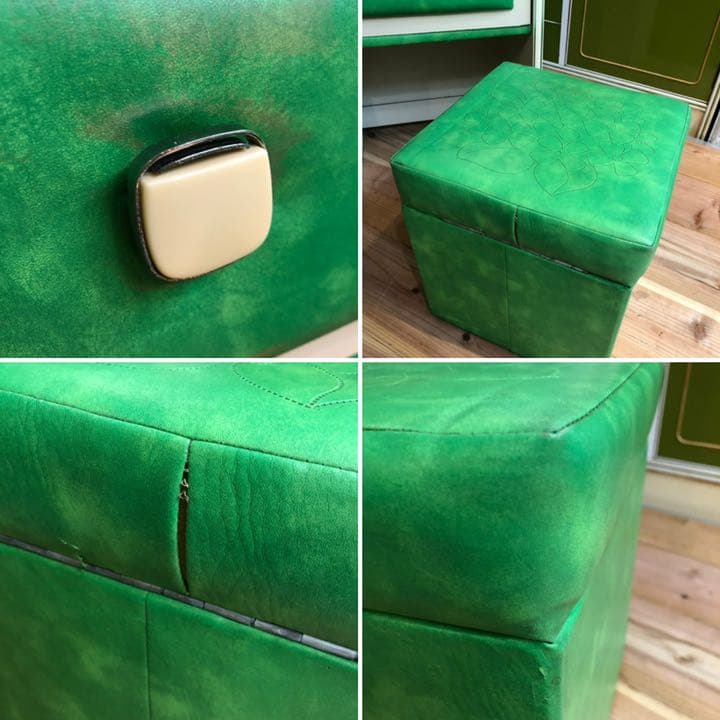 ドレッサー 鏡台 レトロポップ 昭和レトロ インテリア 当時物 ビンテージ