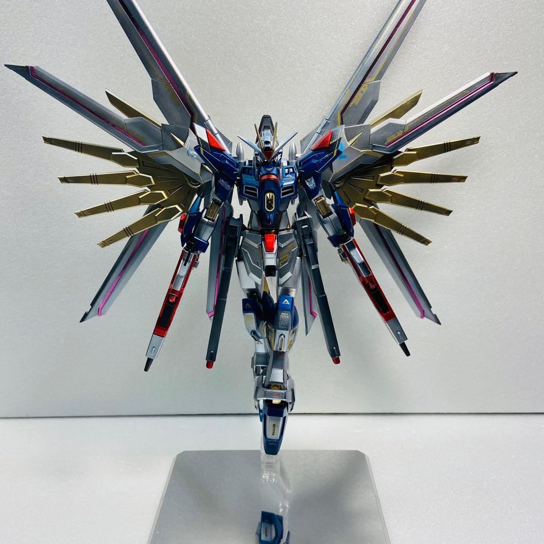 HG マイティーストライクフリーダムガンダム ライフリカラー 全塗装 ガンプラ