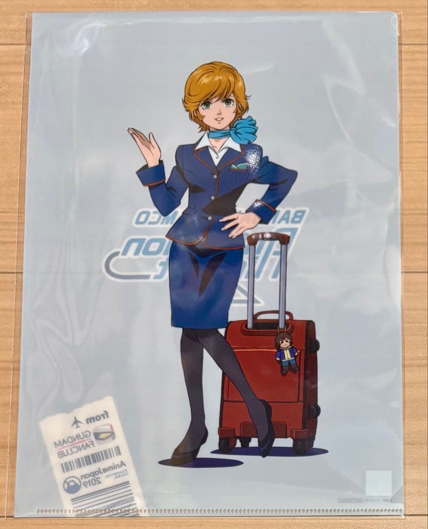 AnimeJapan 2019 ガンダム ミネバ・ラオ・ザビ クリアファイル