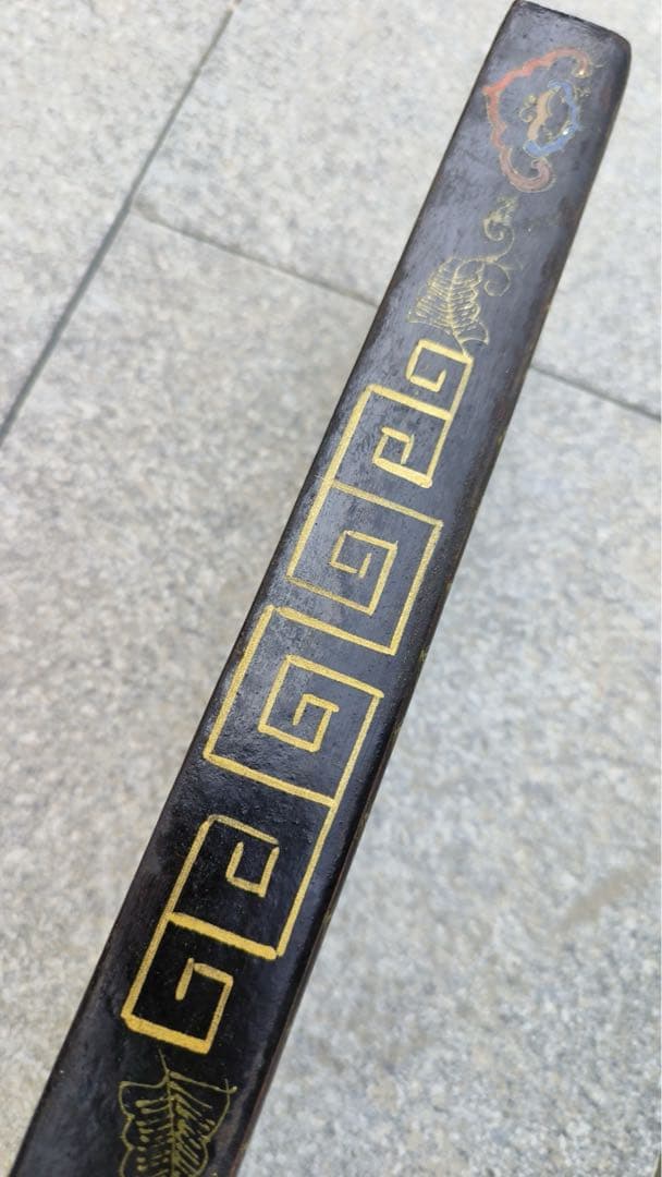 旧藏 時代物　大型文房具 木製　清国両替商用　算盘そろばん　置物　アンティーク