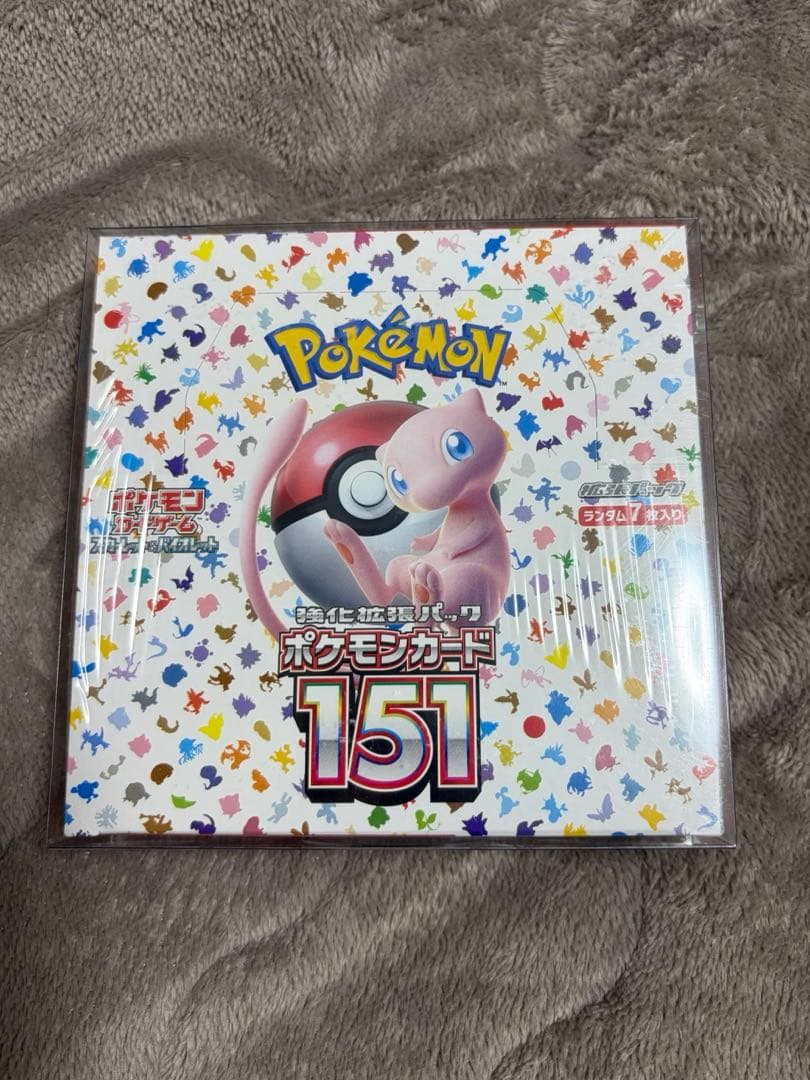 ポケカ　151 シュリンク付き「ハードケース付き」
