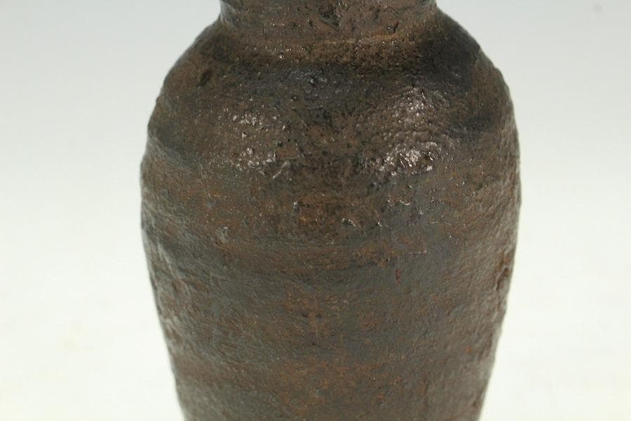 古美術 茶道具 南蛮 一輪生 掛花生 時代物 三井家拝領品(K-XA781)