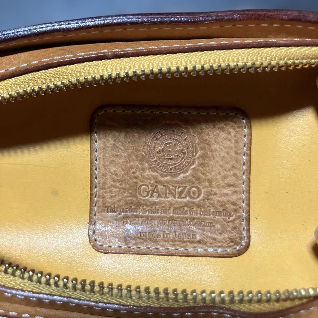 M250907★GANZO ガンゾ レザー ペンケースブラック