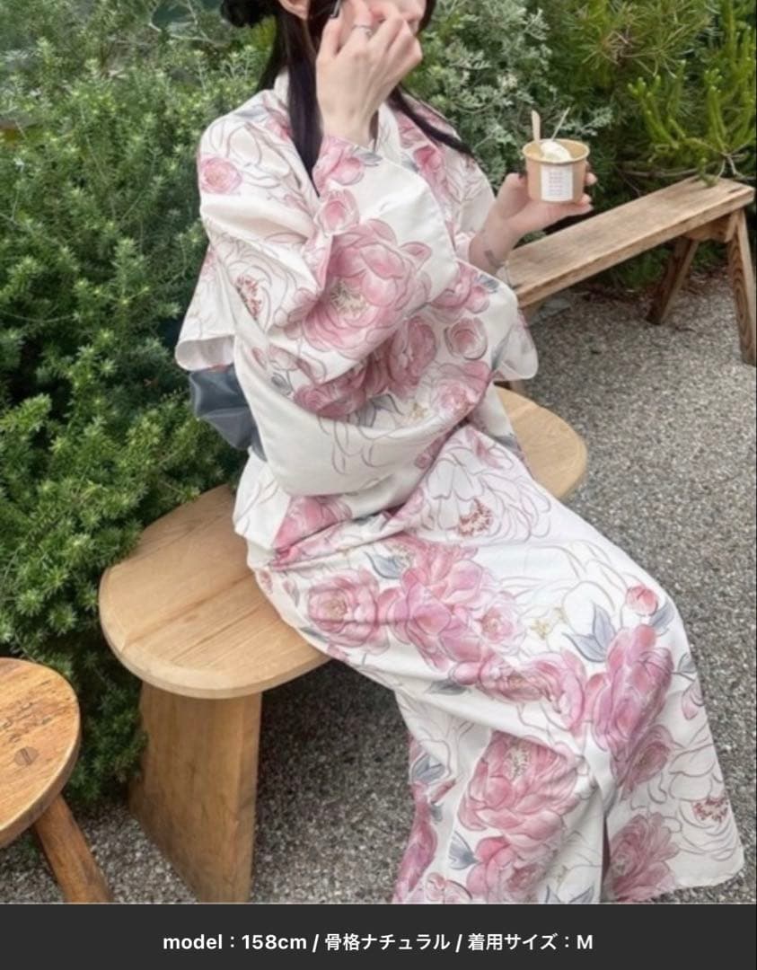 nemne store 2way浴衣4点セット