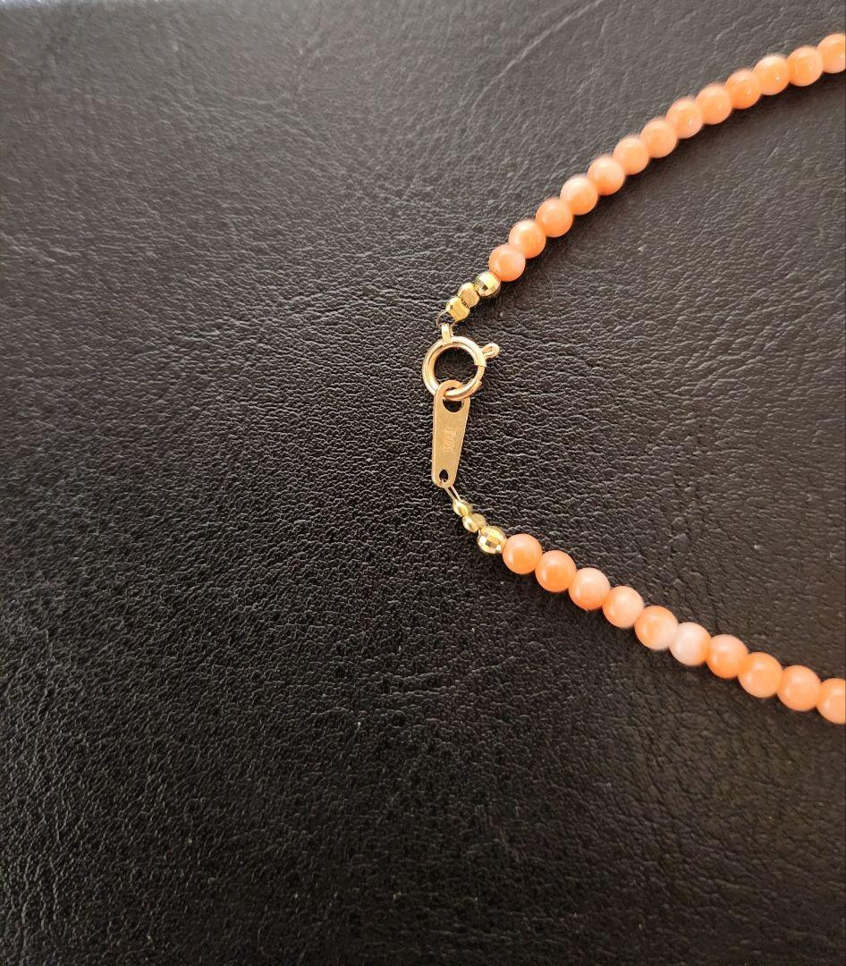 DEEP SEA COLAL （ピンクサンゴ)  アンクレットK18