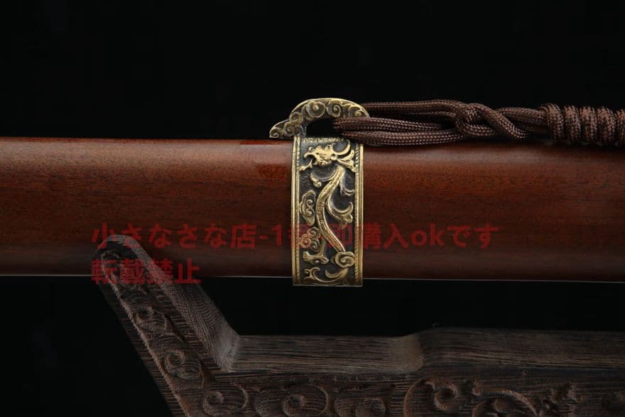 1.6メートル竜紋苗剣 古兵器 武具　刀装具　日本刀　模造刀 居合刀 長尺