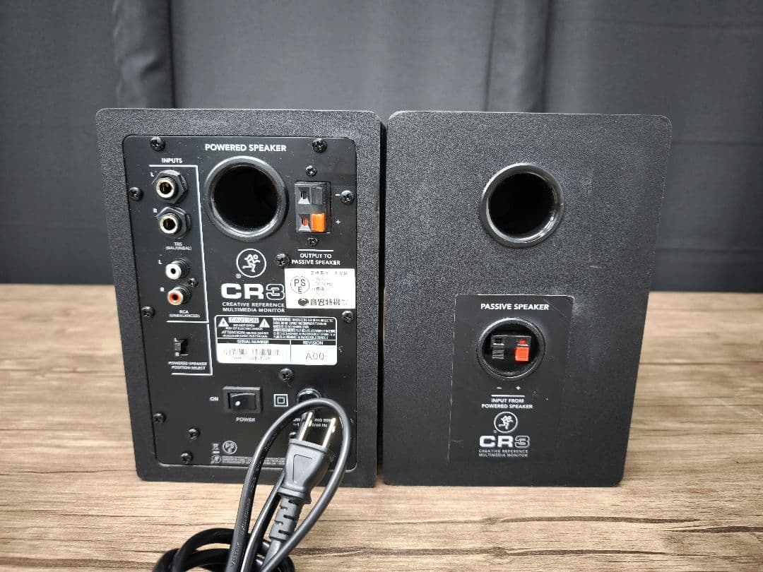 MACKIE マッキー モニタースピーカー ペアCR3