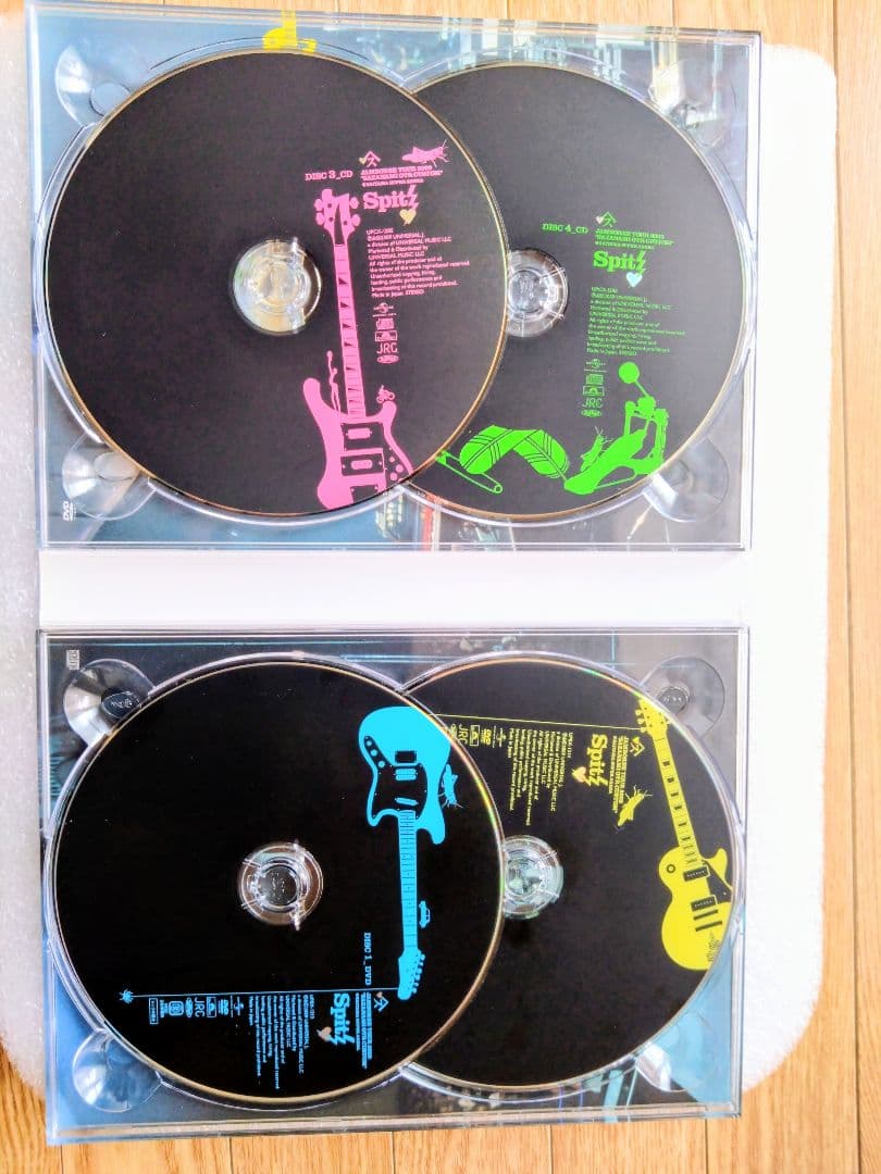 スピッツ 2009年 さざなみOTRカスタムDVD2枚 CD2枚『初回限定版』