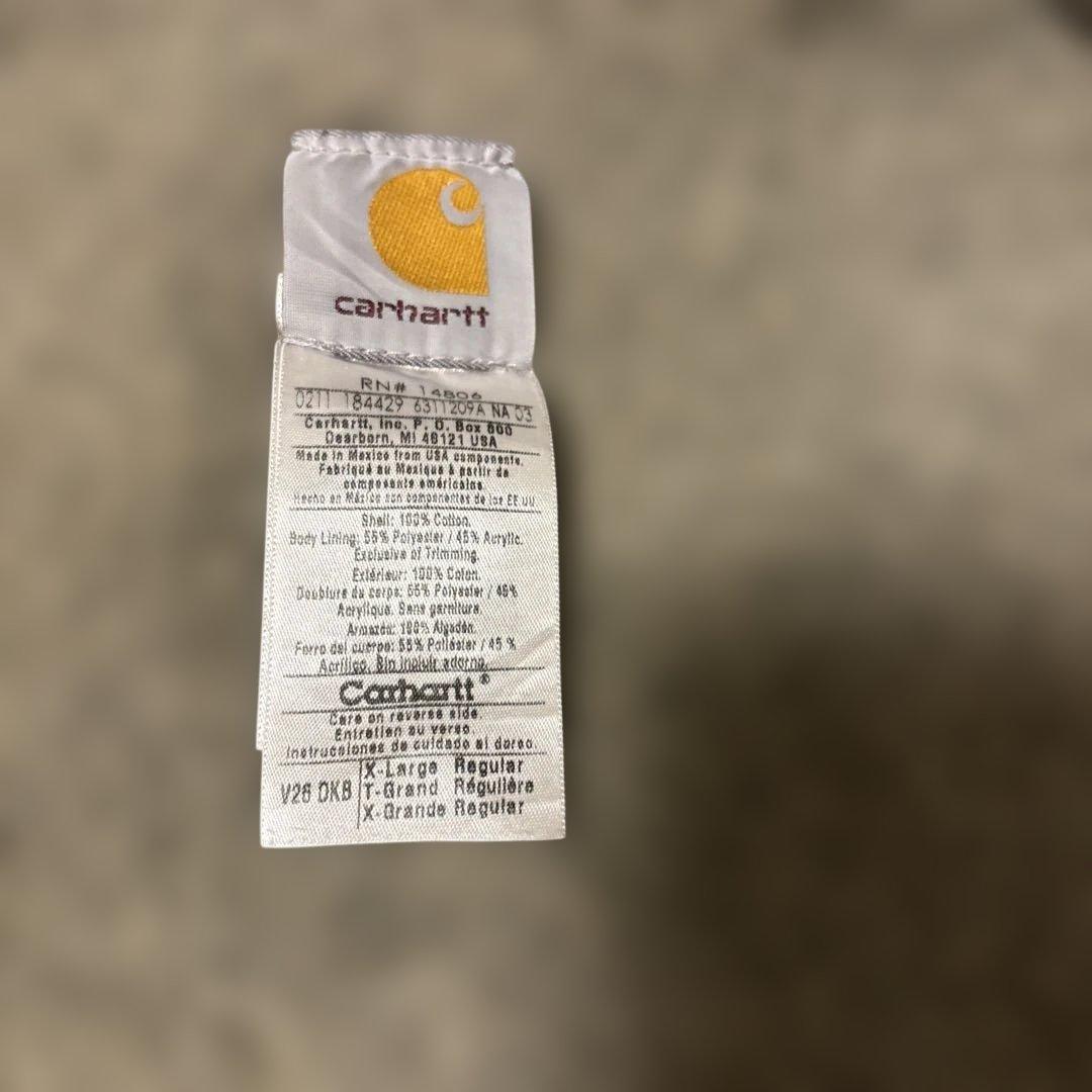 carhartt ダックベスト　XL
