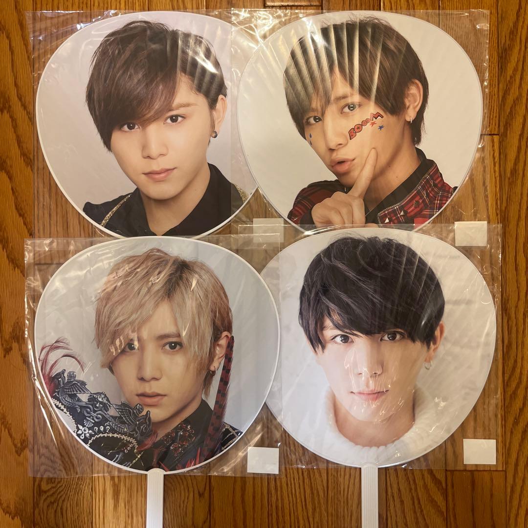 山田涼介 うちわ 団扇 130枚以上 まとめ売り RED ソロコン