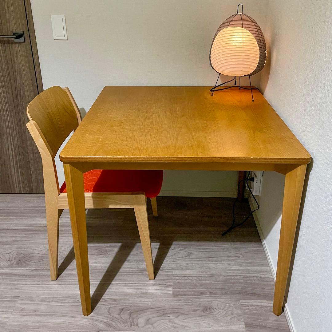 e*u様 グッドデザイン賞【天童木工】ブックテーブル木製机/USED