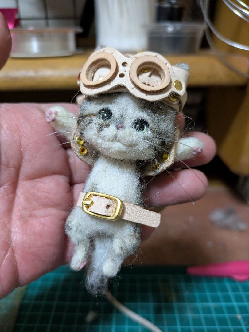 うしなつ出品 豆猫PECO-LIN