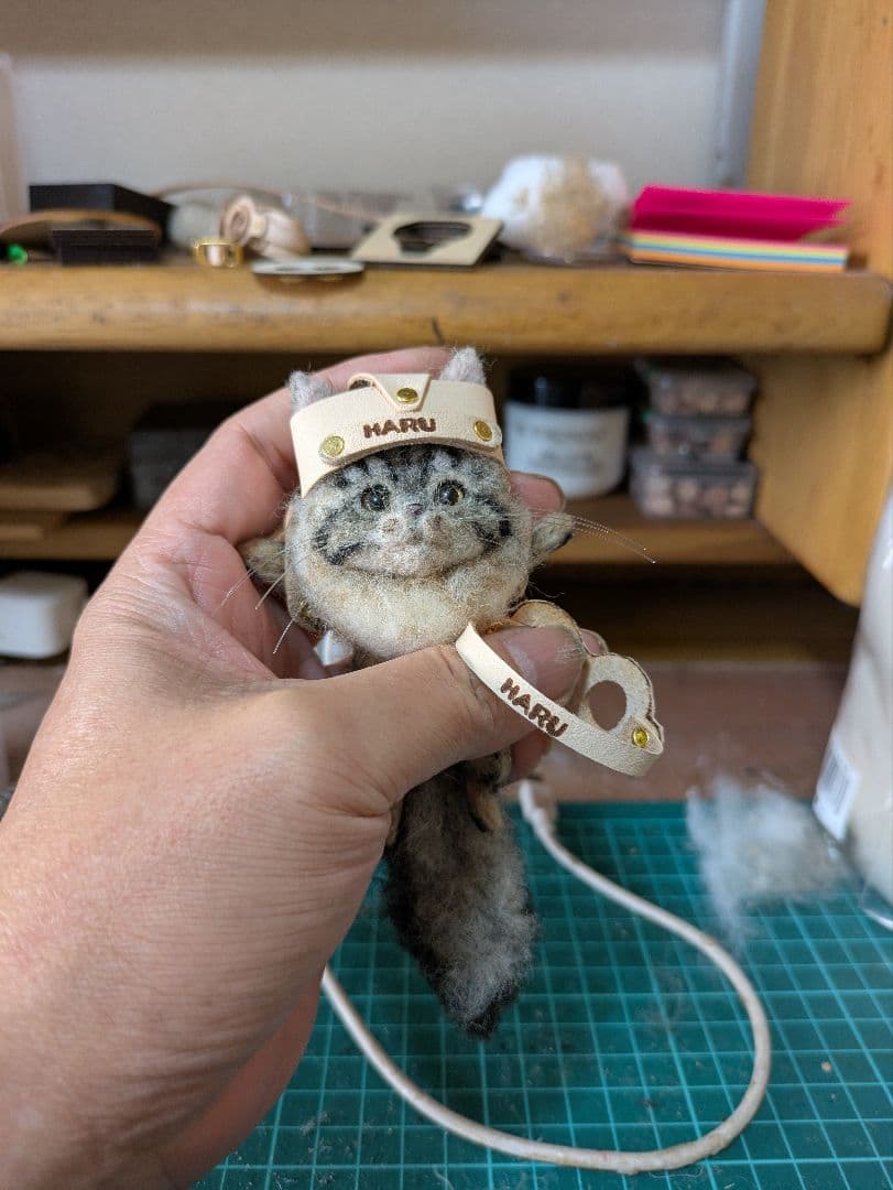 うしなつ出品 豆猫PECO-LIN