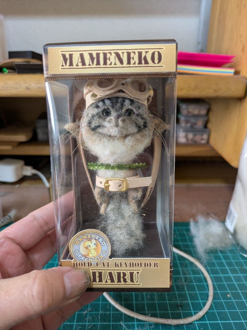 うしなつ出品 豆猫PECO-LIN