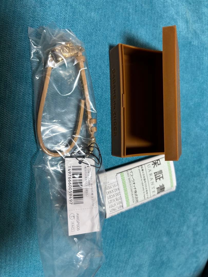 カバンドズッカ腕時計キャラメルAWGP005 CABANE de ZUCCa新品